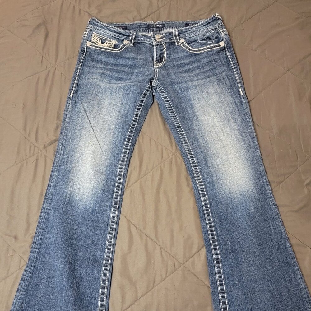 Vigoss Bootcut, Flap Pocket Jeans, Size 11/12
